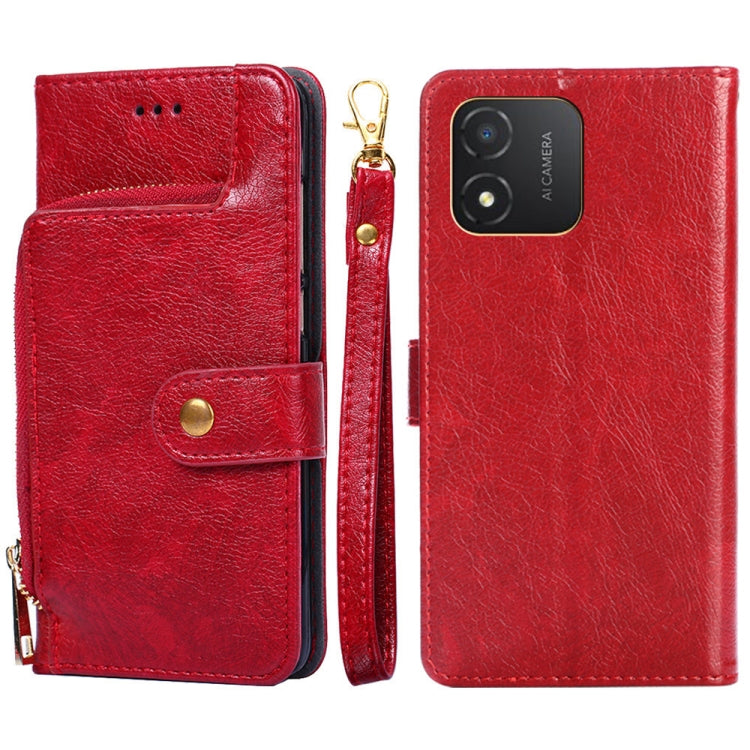 Zipper Bag Leather Phone Case, For Huawei P60 / P60 Pro, For Nokia G22, For Honor Magic5, For Honor Magic5 Pro, For Honor X5 4G, For Honor X40