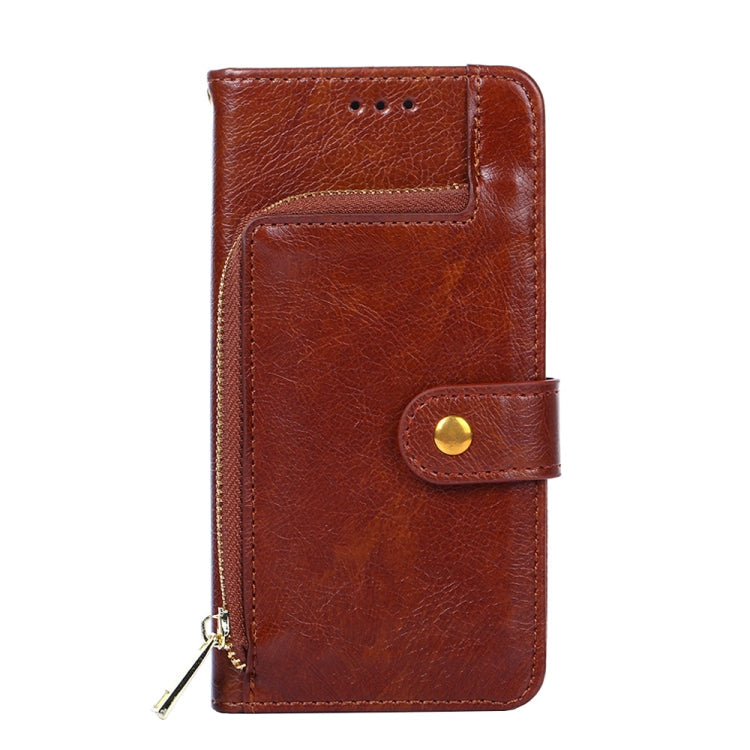 Zipper Bag Leather Phone Case, For OnePlus Ace 2V 5G