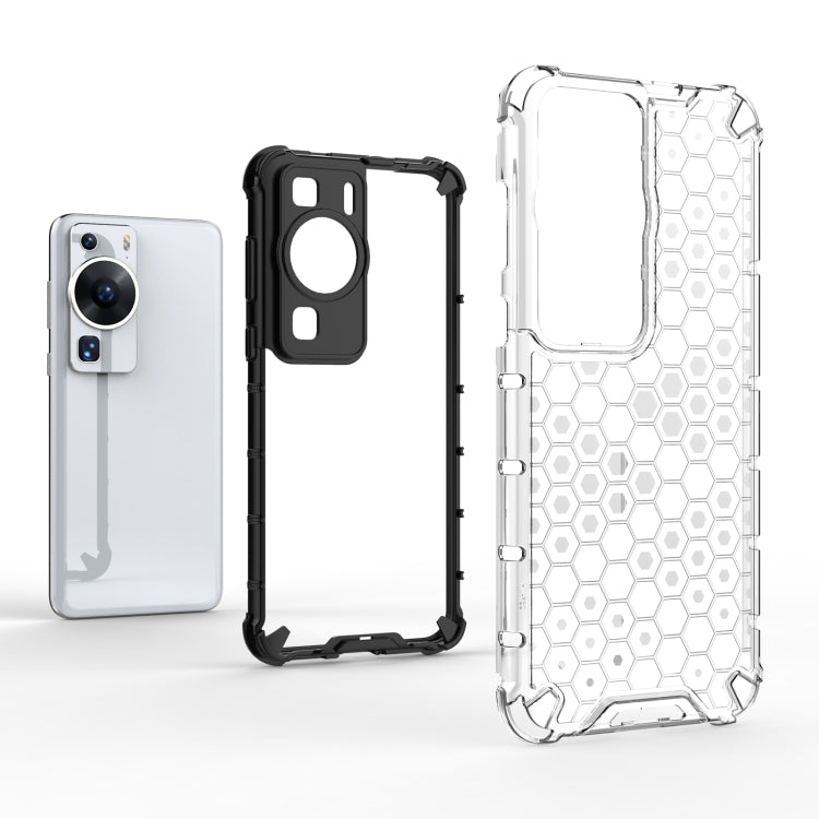 For Huawei P60 / P60 Pro Honeycomb Phone Case(White)