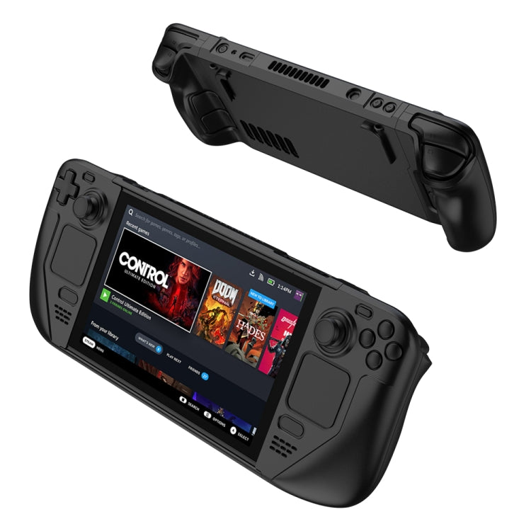 GKK For Steam Deck Color Contrast Anti-fall Game Console Case, GKK Case(Blue), GKK Case(Black), GKK Case(Red)