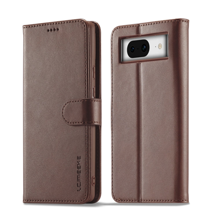 LC.IMEEKE Calf Texture Flip Leather Phone Case, For Google Pixel 8a, For Google Pixel 8, For Google Pixel 7a, For Google Pixel 6a