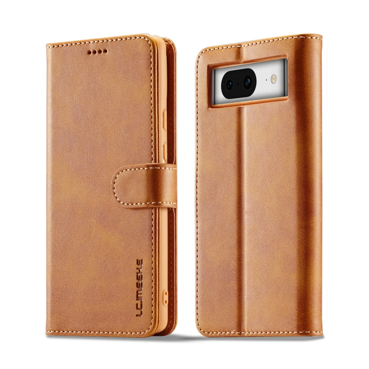 LC.IMEEKE Calf Texture Flip Leather Phone Case, For Google Pixel 8a, For Google Pixel 8, For Google Pixel 7a, For Google Pixel 6a