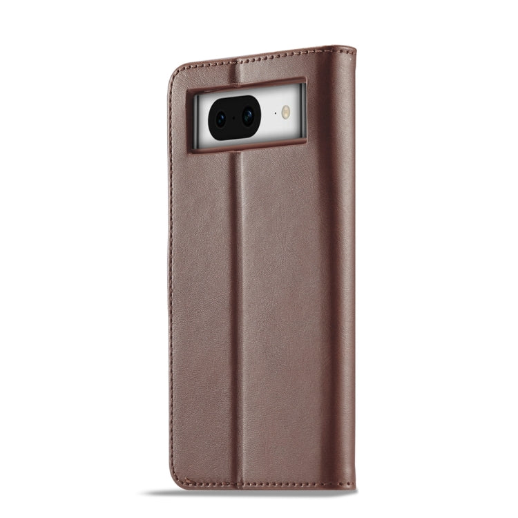 LC.IMEEKE Calf Texture Flip Leather Phone Case, For Google Pixel 8a, For Google Pixel 8, For Google Pixel 7a, For Google Pixel 6a