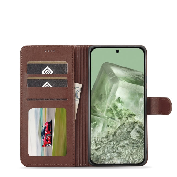 LC.IMEEKE Calf Texture Flip Leather Phone Case, For Google Pixel 8a, For Google Pixel 8, For Google Pixel 7a, For Google Pixel 6a