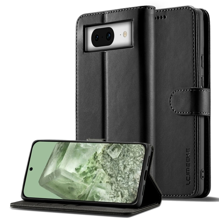 LC.IMEEKE Calf Texture Flip Leather Phone Case, For Google Pixel 8a, For Google Pixel 8, For Google Pixel 7a, For Google Pixel 6a