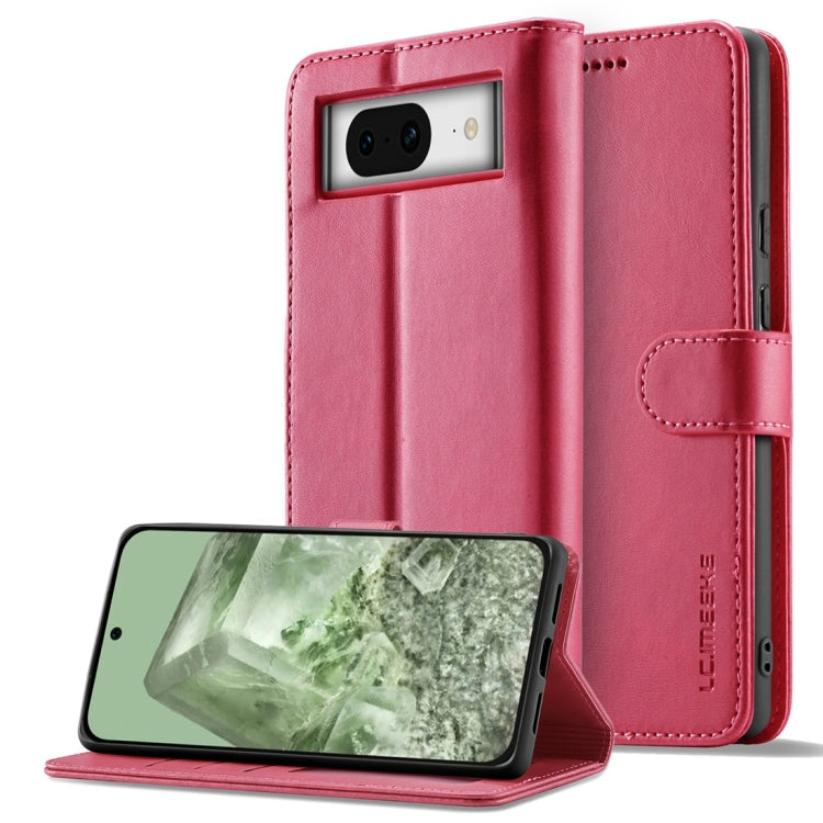 LC.IMEEKE Calf Texture Flip Leather Phone Case, For Google Pixel 8a, For Google Pixel 8, For Google Pixel 7a, For Google Pixel 6a