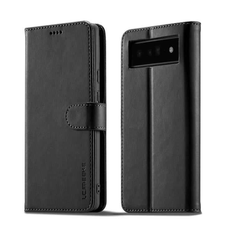 LC.IMEEKE Calf Texture Flip Leather Phone Case, For Google Pixel 8a, For Google Pixel 8, For Google Pixel 7a, For Google Pixel 6a