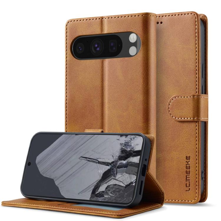 LC.IMEEKE Calf Texture Flip Leather Phone Case, For Google Pixel 11 Pro XL, For Google Pixel 11 / 11 Pro, For Google Pixel 10a, For Google Pixel 10 Pro XL