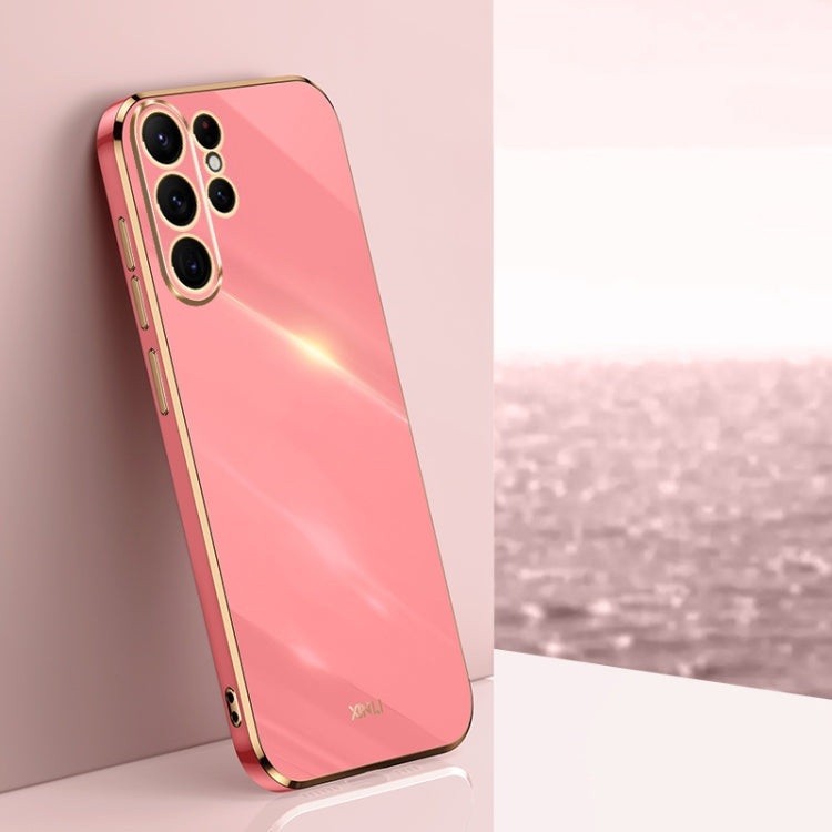 XINLI Straight Edge 6D Electroplate TPU Phone Case, For Samsung Galaxy A55, For Samsung Galaxy A35 5G, For Samsung Galaxy S24 Ultra 5G