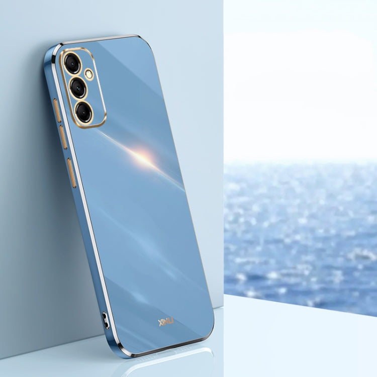 XINLI Straight Edge 6D Electroplate TPU Phone Case, For Samsung Galaxy A55, For Samsung Galaxy A35 5G, For Samsung Galaxy S24 Ultra 5G