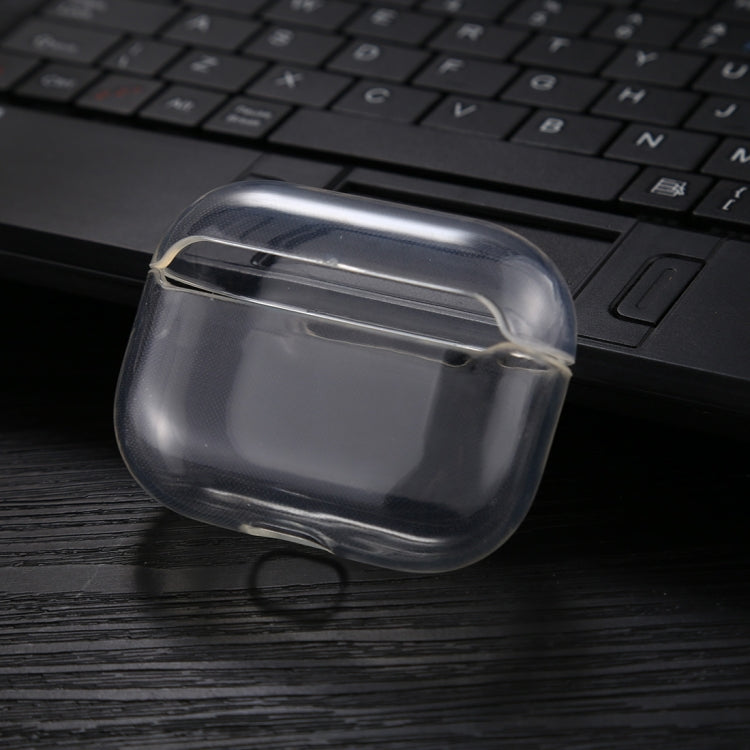 Transparent TPU Soft Earphone Protective Case without Hook, For AirPods Pro without Hook