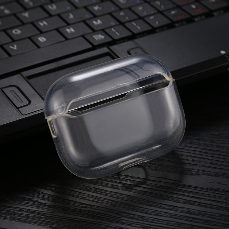 Transparent TPU Soft Earphone Protective Case without Hook, For AirPods Pro without Hook
