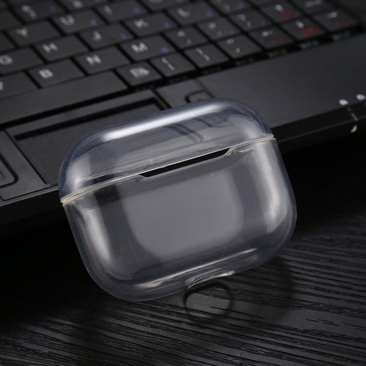 Transparent TPU Soft Earphone Protective Case without Hook, For AirPods Pro without Hook