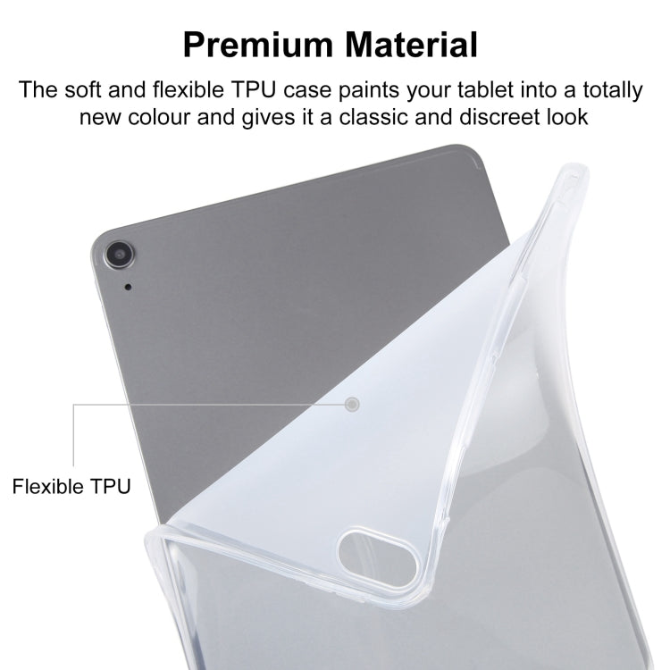For OPPO Pad 2 TPU Tablet Case(Frosted Clear)