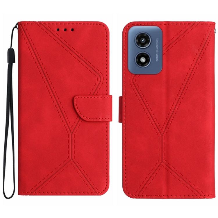 Stitching Embossed Leather Phone Case, For Motorola Moto G45 5G, For Motorola Edge 50 5G, For Motorola Edge 50 Neo, For Motorola Moto E14