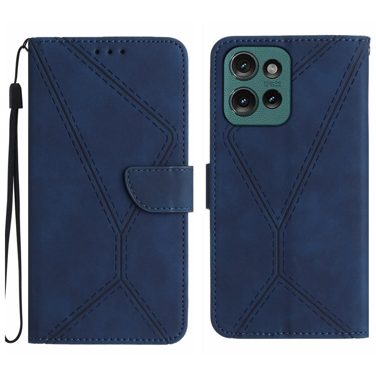 Stitching Embossed Leather Phone Case, For Motorola Moto G45 5G, For Motorola Edge 50 5G, For Motorola Edge 50 Neo, For Motorola Moto E14