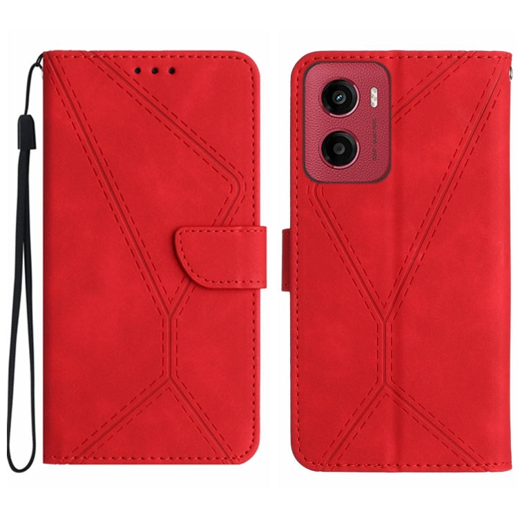 Stitching Embossed Leather Phone Case, For Motorola Edge 60 Pro, For Motorola Edge 60 5G, For Motorola Moto G Stylus 5G 2025, For Motorola Moto G05