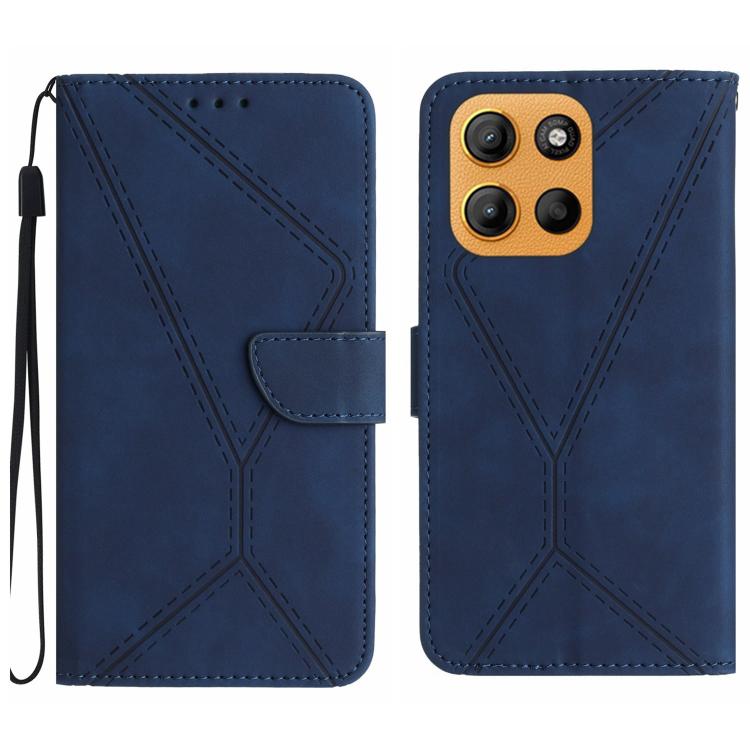 Stitching Embossed Leather Phone Case, For Motorola Moto G Stylus 5G 2025, For Motorola Moto G05, For Motorola Moto G15, For Motorola Moto G 5G 2025