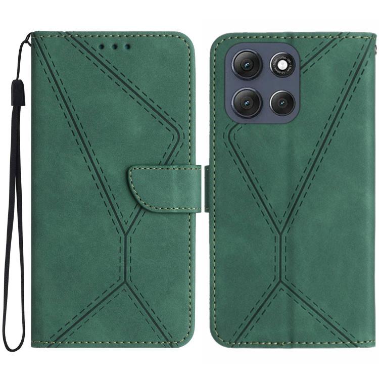 Stitching Embossed Leather Phone Case, For Motorola Edge 60 Neo 5G, For Motorola Moto G06 4G, For Motorola Moto G86 5G, For Motorola Moto G56 5G