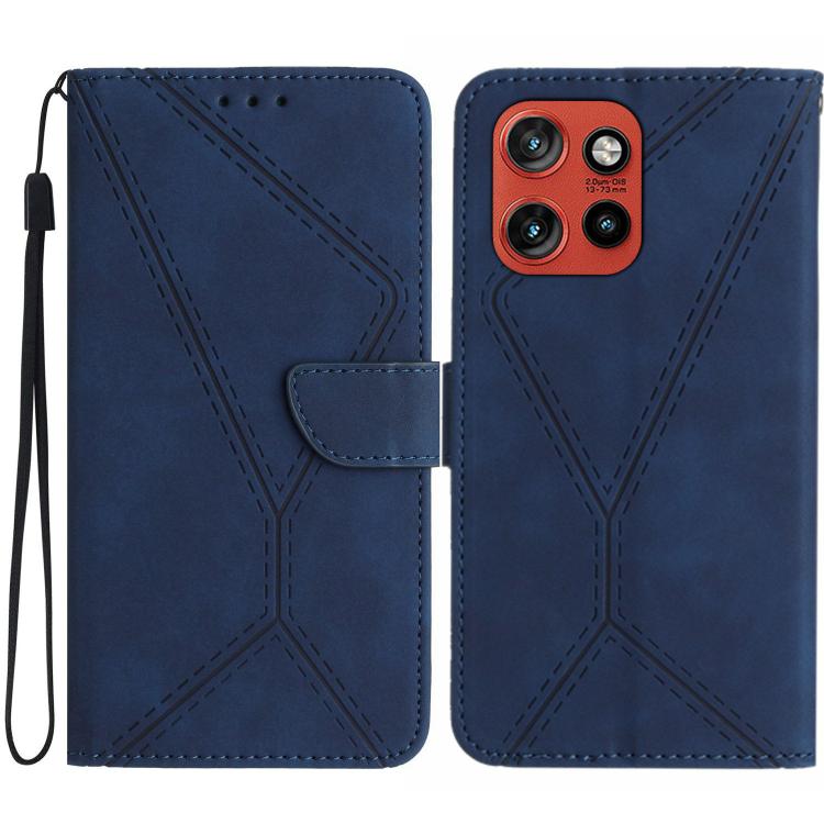 Stitching Embossed Leather Phone Case, For Motorola Edge 60 Neo 5G, For Motorola Moto G06 4G, For Motorola Moto G86 5G, For Motorola Moto G56 5G
