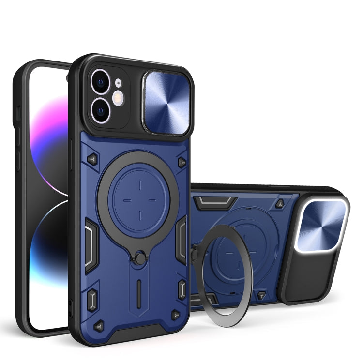 CD Texture Sliding Camshield Magnetic Holder Phone Case, For iPhone 12, For iPhone 12 Pro Max, For iPhone 12 Pro, For iPhone 11 Pro Max