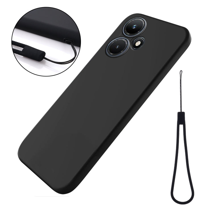 Pure Color Liquid Silicone Shockproof Phone Case, For Infinix Hot 30, For Infinix Hot 30 5G, For Infinix Hot 30i, For Infinix Hot 30 Play