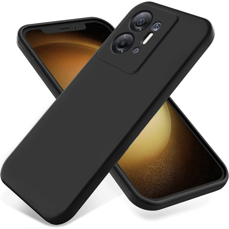 Pure Color Liquid Silicone Shockproof Phone Case, For Infinix Hot 30, For Infinix Hot 30 5G, For Infinix Hot 30i, For Infinix Hot 30 Play