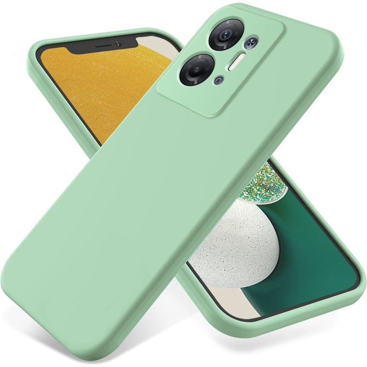 Pure Color Liquid Silicone Shockproof Phone Case, For Infinix Hot 30, For Infinix Hot 30 5G, For Infinix Hot 30i, For Infinix Hot 30 Play
