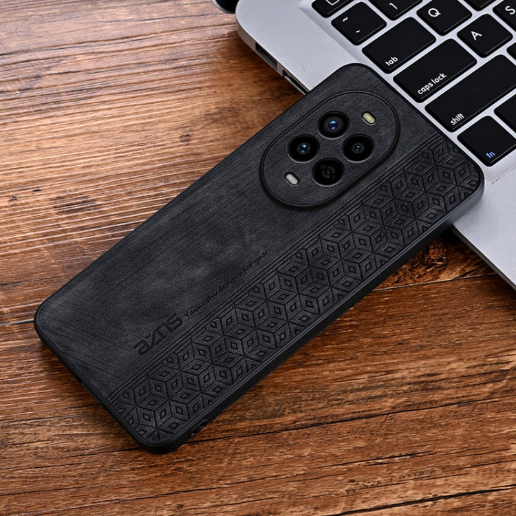 For Huawei nova 13 Pro AZNS 3D Embossed Skin Feel Phone Case(Black)
