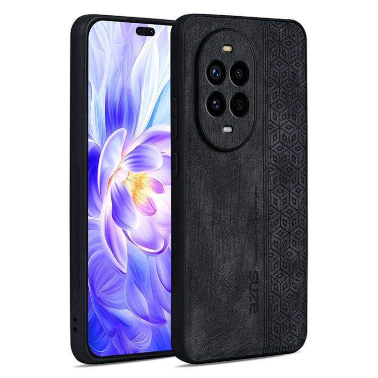 For Huawei nova 13 Pro AZNS 3D Embossed Skin Feel Phone Case(Black)