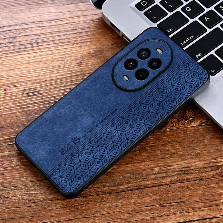 For Huawei nova 13 Pro AZNS 3D Embossed Skin Feel Phone Case(Sapphire Blue)