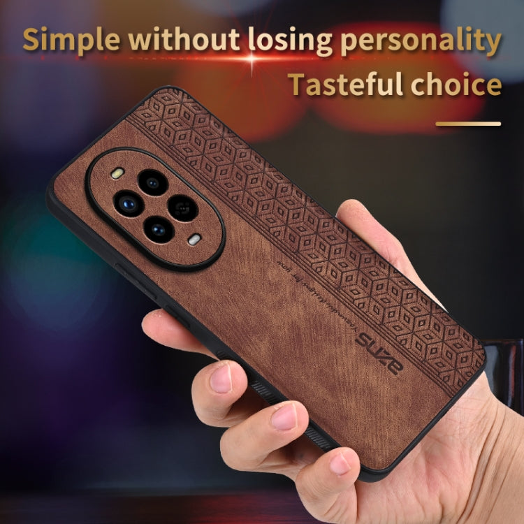 For Huawei nova 13 Pro AZNS 3D Embossed Skin Feel Phone Case(Sapphire Blue)