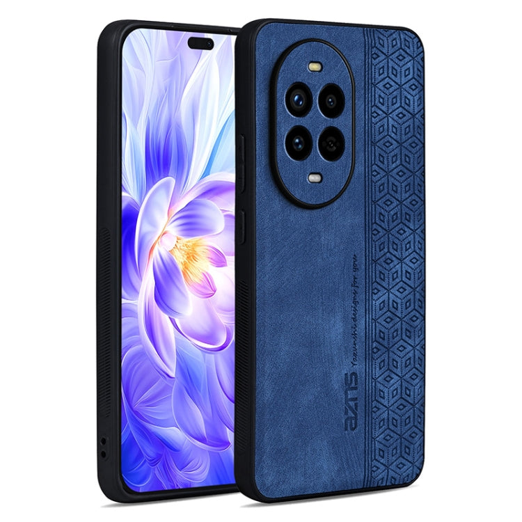For Huawei nova 13 Pro AZNS 3D Embossed Skin Feel Phone Case(Sapphire Blue)