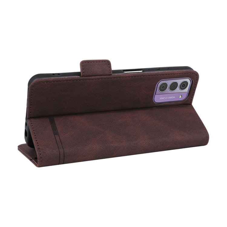 Magnetic Clasp Leather Phone Case, For Nokia C12 / C12 Pro / C12 Plus, For Nokia G42, For Nokia C22, For Nokia C32