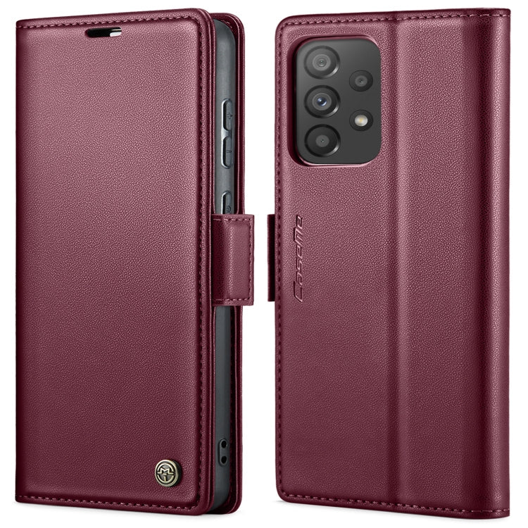 CaseMe 023 Butterfly Buckle Litchi Texture RFID Anti-theft Leather Phone Case, For Samsung Galaxy A73 5G, For Samsung Galaxy A33 5G, For Samsung Galaxy S22 Ultra 5G, For Samsung Galaxy S22+ 5G