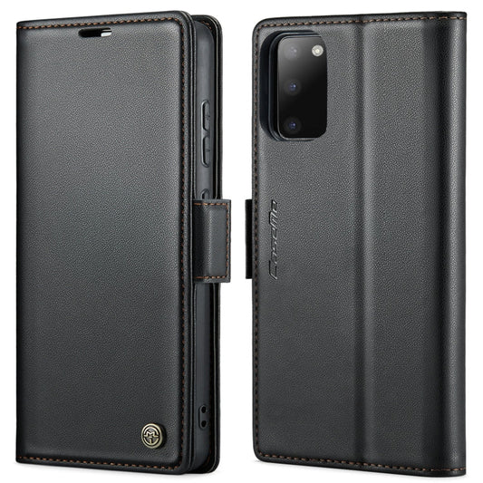 CaseMe 023 Butterfly Buckle Litchi Texture RFID Anti-theft Leather Phone Case, For Samsung Galaxy S20, For Samsung Galaxy S20+, For Samsung Galaxy A71 4G, For Samsung Galaxy A51 4G/M40s