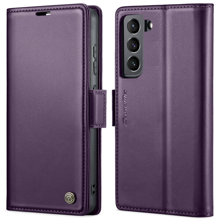CaseMe 023 Butterfly Buckle Litchi Texture RFID Anti-theft Leather Phone Case, For Samsung Galaxy A73 5G, For Samsung Galaxy A33 5G, For Samsung Galaxy S22 Ultra 5G, For Samsung Galaxy S22+ 5G