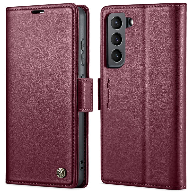 CaseMe 023 Butterfly Buckle Litchi Texture RFID Anti-theft Leather Phone Case, For Samsung Galaxy S21 FE 5G, For Samsung Galaxy A72, For Samsung Galaxy A53, For Samsung Galaxy S21 5G