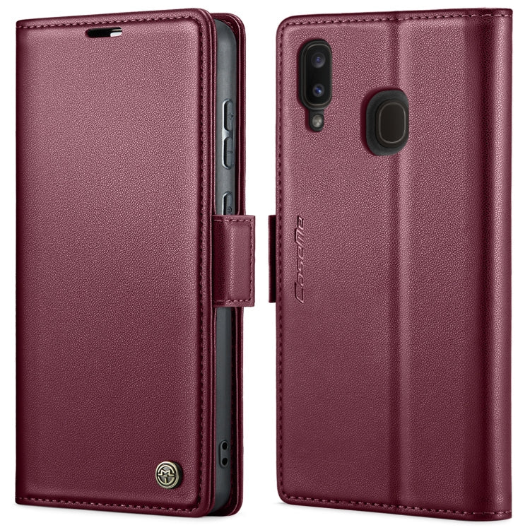 CaseMe 023 Butterfly Buckle Litchi Texture RFID Anti-theft Leather Phone Case, For Samsung Galaxy A40, For Samsung Galaxy S10+, For Samsung Galaxy S10
