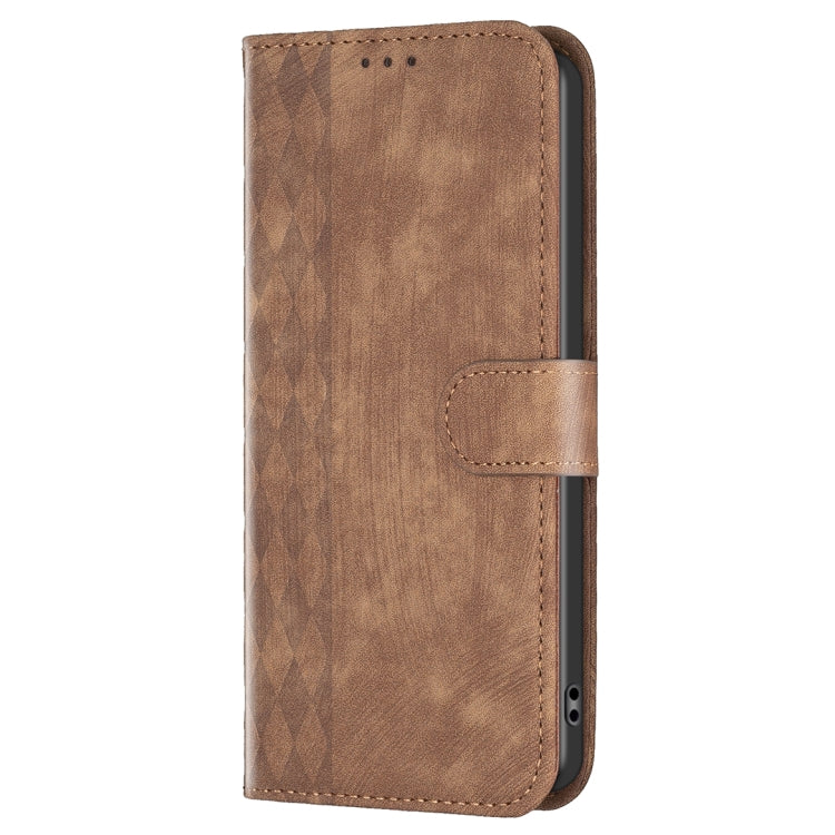 Plaid Embossed Leather Phone Case, For Motorola Moto G14 4G, For Motorola Moto E13 4G, For Motorola Moto G13 4G /G53 5G, For Motorola Moto G73 5G