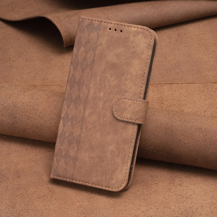 Plaid Embossed Leather Phone Case, For Motorola Moto G14 4G, For Motorola Moto E13 4G, For Motorola Moto G13 4G /G53 5G, For Motorola Moto G73 5G