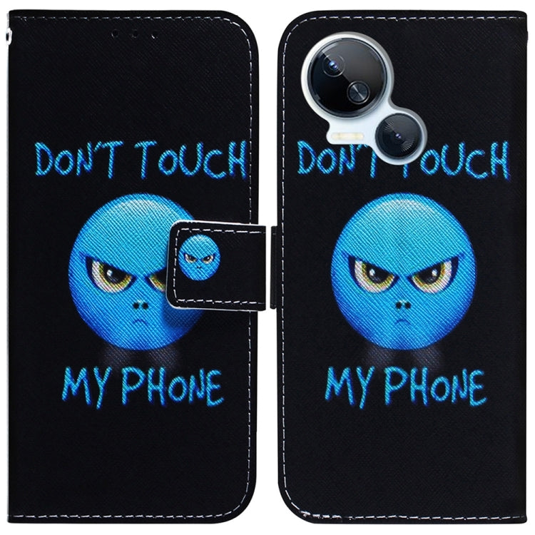 Coloured Drawing Flip Leather Phone Case, For Tecno Camon 20 Pro 4G / 20, For Tecno Spark 10 5G