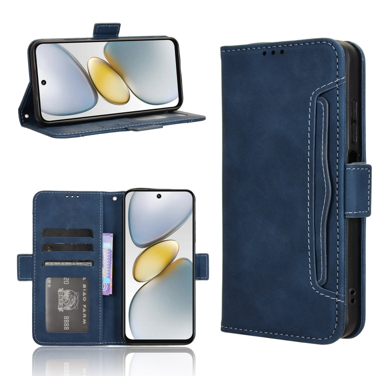 Skin Feel Calf Texture Card Slots Leather Phone Case, For Tecno Spark 30 Pro 4G, For Tecno Spark 30 4G, For Tecno Spark Go 1 / Pop 9 / Spark Go 2025, For Tecno Spark 30C 4G