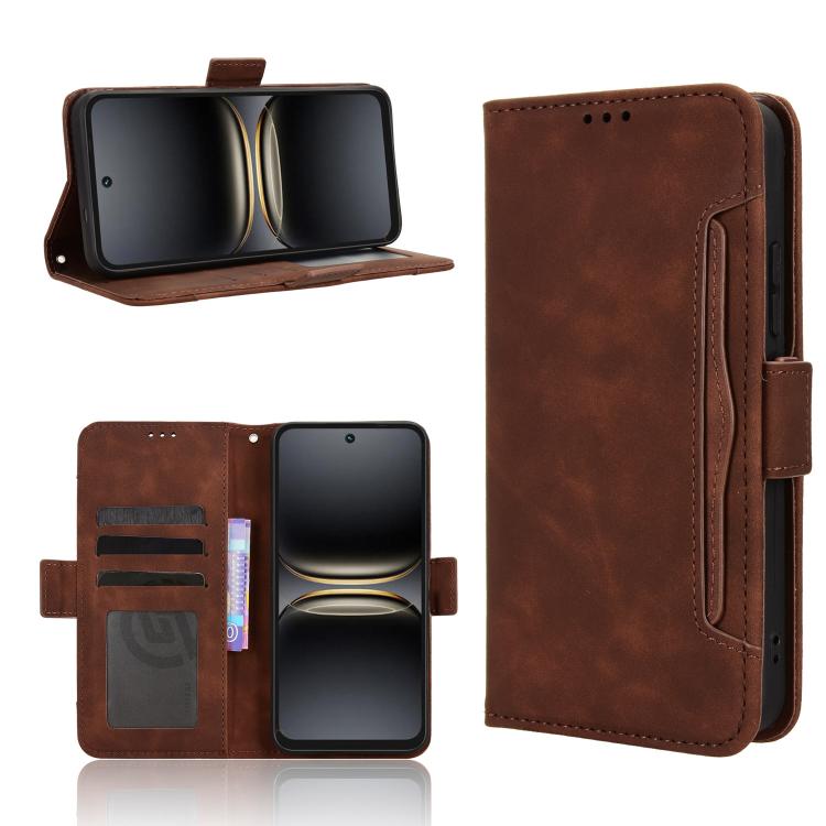Skin Feel Calf Texture Card Slots Leather Phone Case, For Tecno Spark Slim, For Tecno Spark 40C, For Tecno Pova 7 Pro 5G, For Tecno Pova 7 5G