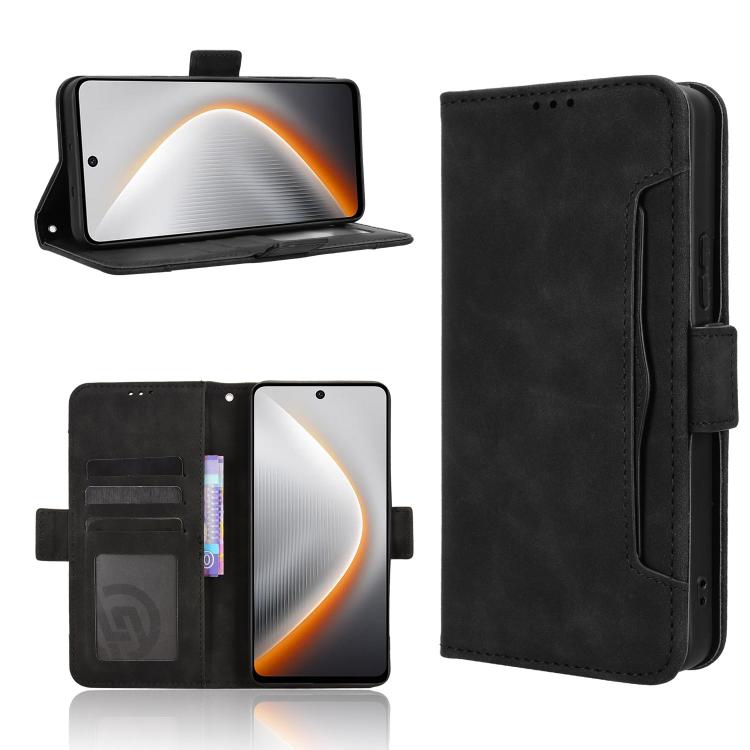 Skin Feel Calf Texture Card Slots Leather Phone Case, For Tecno Spark Slim, For Tecno Spark 40C, For Tecno Pova 7 Pro 5G, For Tecno Pova 7 5G