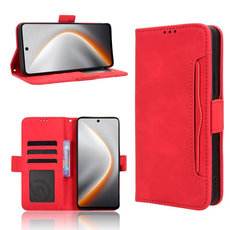 Skin Feel Calf Texture Card Slots Leather Phone Case, For Tecno Spark Slim, For Tecno Spark 40C, For Tecno Pova 7 Pro 5G, For Tecno Pova 7 5G