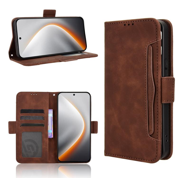 Skin Feel Calf Texture Card Slots Leather Phone Case, For Tecno Spark Slim, For Tecno Spark 40C, For Tecno Pova 7 Pro 5G, For Tecno Pova 7 5G