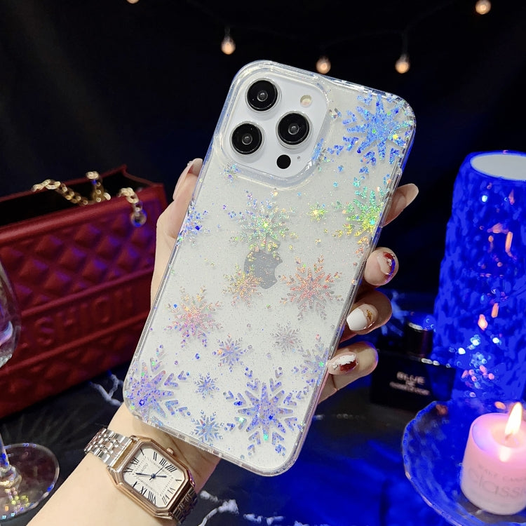 Little Star Series Glitter Powder TPU Phone Case, For iPhone 14, For iPhone 14 Pro