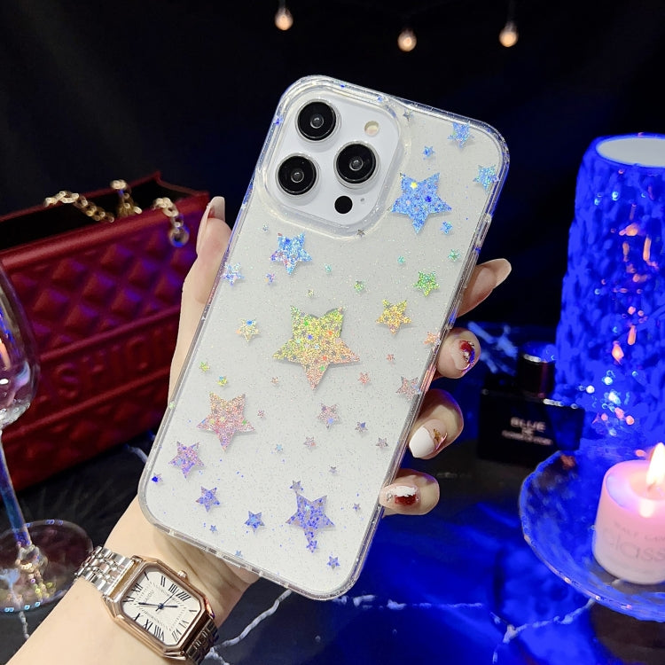 Little Star Series Glitter Powder TPU Phone Case, For iPhone 12 Pro Max, For iPhone 11