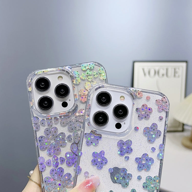 Little Star Series Glitter Powder TPU Phone Case, For iPhone 12 Pro Max, For iPhone 11